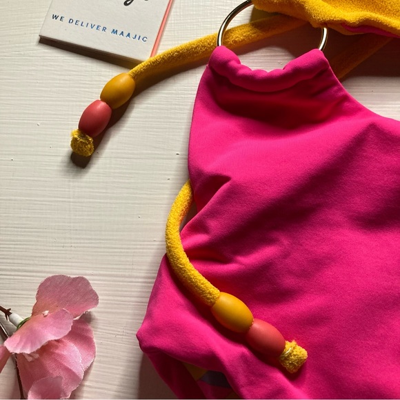 Maaji 🩷💛 Asymmetrical One Piece Swimsuit - Picture 10 of 15